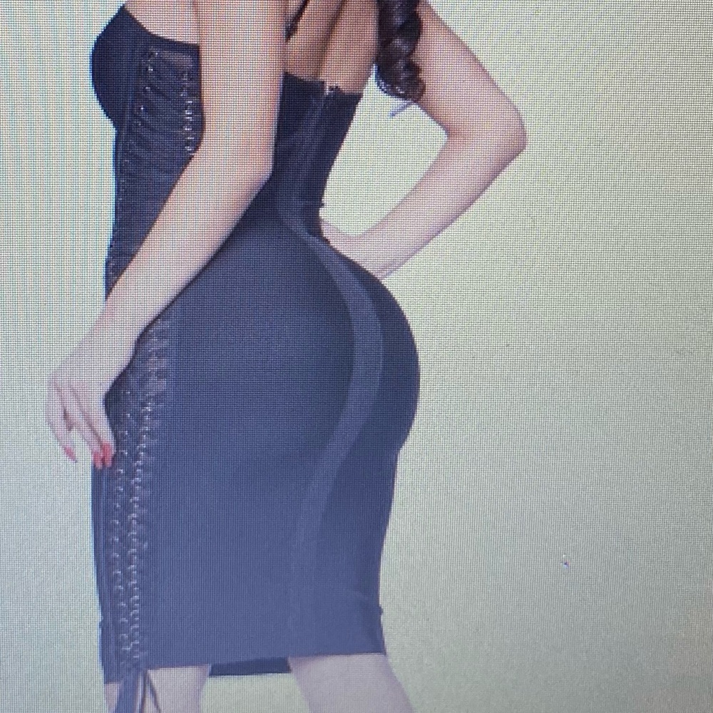 Black bandage dress size M